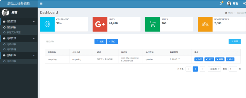 Java蘑菇钉云签到管理系统源码-云创智库