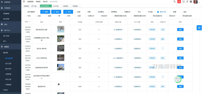 JAVA开发的智能微信停车场小程序源码+前端+部署文档 兼容市面上主流的多家摄像机-云创智库