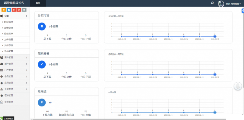 PHP超级猫超级签名分发源码 安卓苹果APP分发平台源码-云创智库