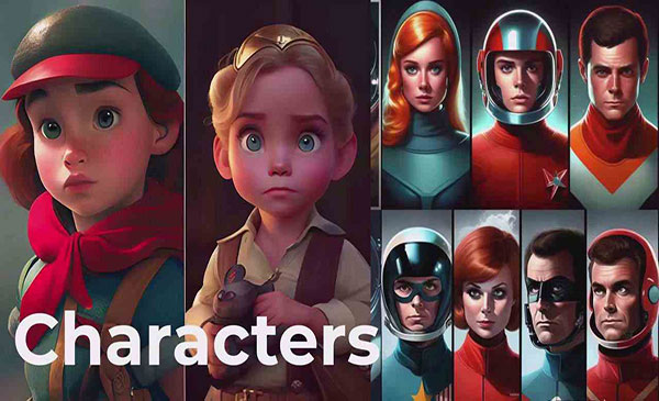 MJ+AI 角色设计-云创智库