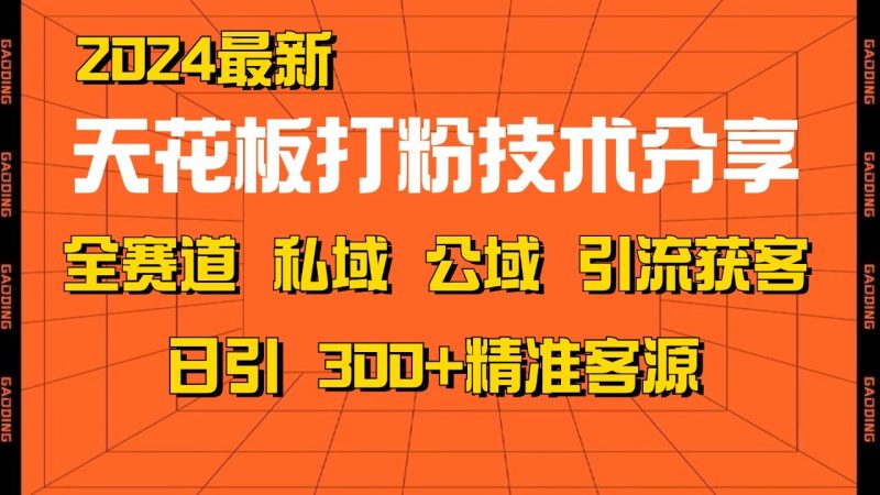 天花板打粉技术分享，野路子玩法 曝光玩法免费矩阵自热技术日引2000+精准客户-云创智库