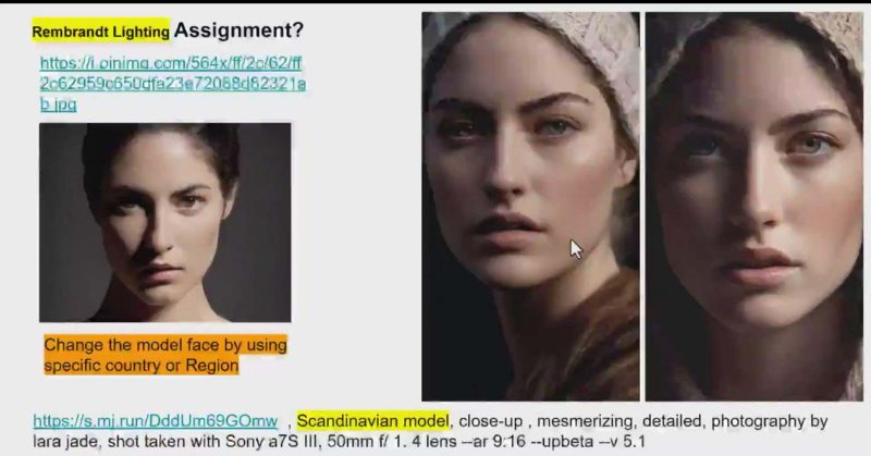 (9312期)Midjourney v5 ChatGPT 和 Bard AI人工智能人像摄影大师班-15节-中英字幕-云创智库