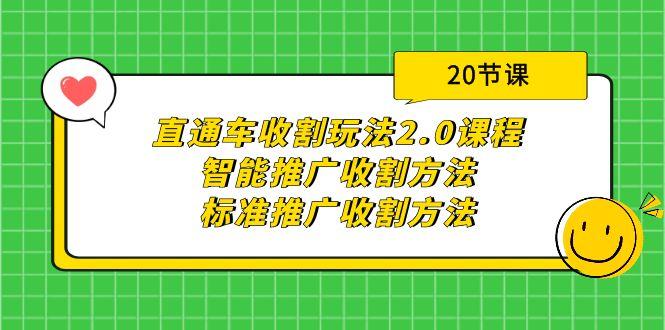 (9692期)直通车收割玩法2.0课程：智能推广收割方法+标准推广收割方法(20节课)-云创智库