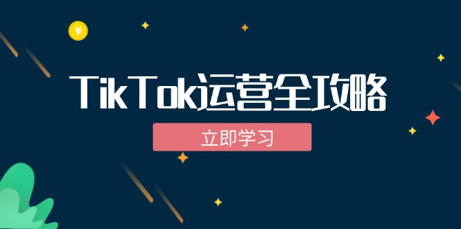 TikTok实战运营全攻略：从下载软件到变现，抖音海外版实操教程-云创智库