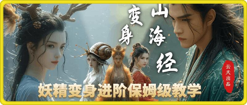 云天AI山海经变身视频教程，妖精变身进阶保姆级教学-云创智库