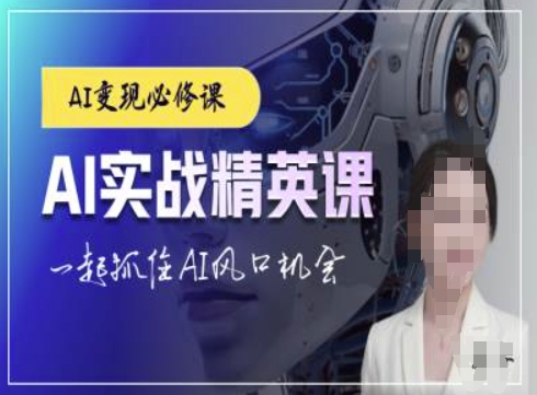 AI实战精英课，chatgptAI实战教程，一起抓住AI风口的机会-云创智库