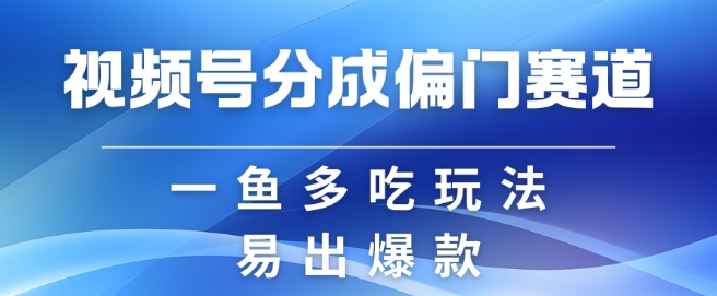 视频号创作者分成计划偏门类目，容易爆流，实拍内容简单易做【揭秘】-云创智库