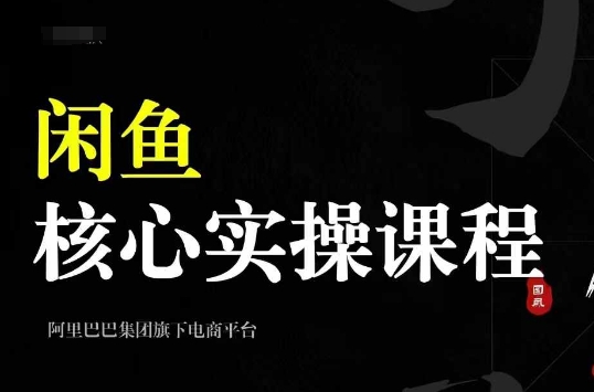 2024闲鱼核心实操课程，从养号、选品、发布、销售，教你做一个出单的闲鱼号-云创智库