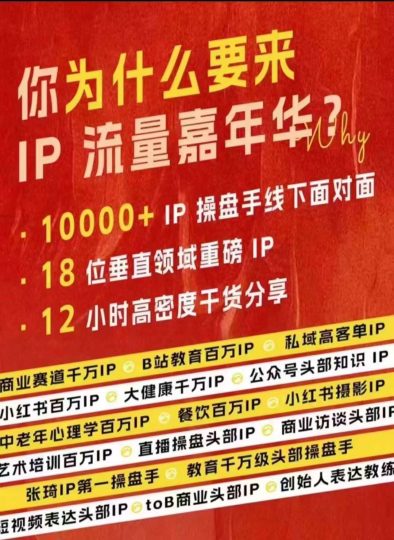 群响IP流量嘉年华，​现场视频+IP江湖2024典藏版PPT-云创智库