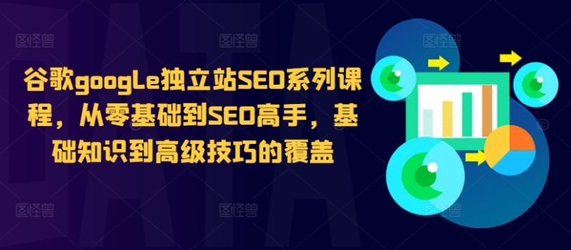谷歌google独立站SEO系列课程，从零基础到SEO高手，基础知识到高级技巧的覆盖-云创智库