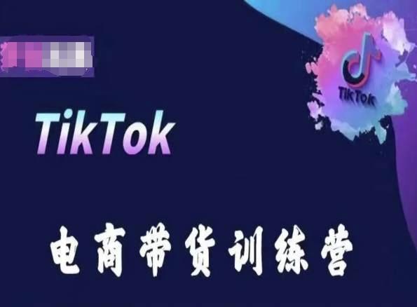 TikTok电商带货训练营，跟随时代潮流，跨境掘金-云创智库
