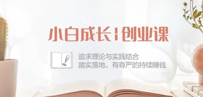 小白成长创业课：追求理论与实践结合，踏实落地，有尊严的持续赚钱-42节-云创智库