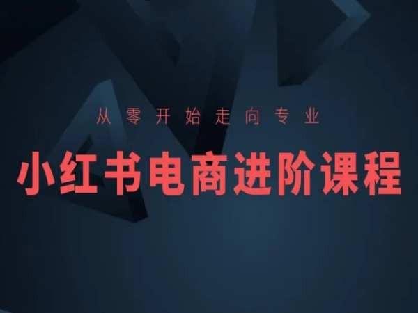 从零开始走向专业，小红书电商进阶课程-云创智库