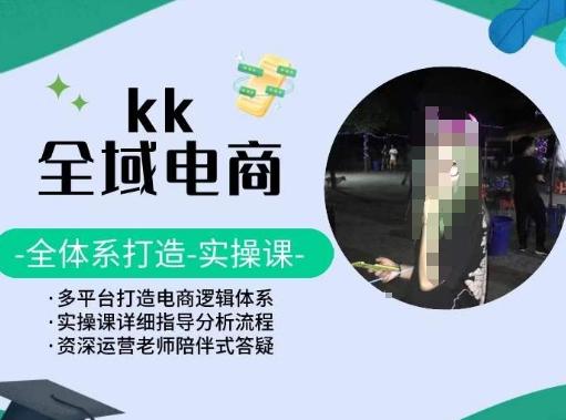 KK全域电商，全体系打造实操课，多平台打造电商逻辑体系-云创智库