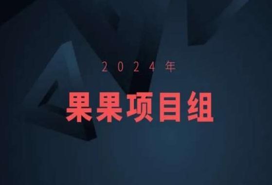 2024年果果项目组项目合集-果果最新项目-云创智库