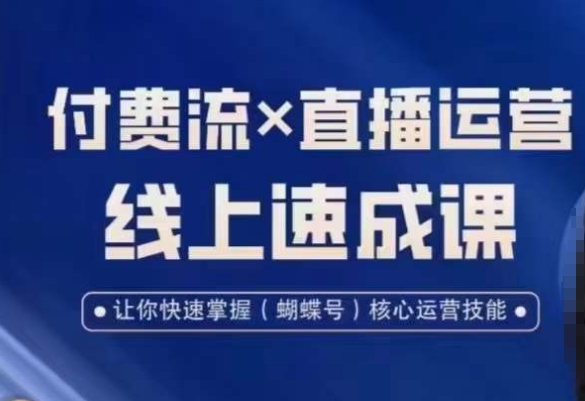 视频号付费流实操课程，付费流✖️直播运营速成课，让你快速掌握视频号核心运营技能-云创智库
