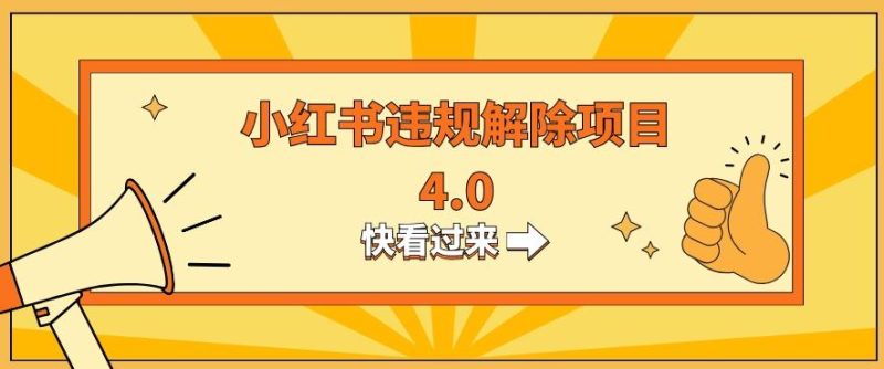 小红书违规掘金蓝海项目，日入800+（附带引流办法及解除办法）-云创智库