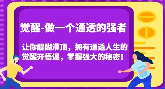 觉醒-做一个通透的强者，让你醍醐灌顶，拥有通透人生的觉醒开悟课，掌握强大的秘密！-云创智库