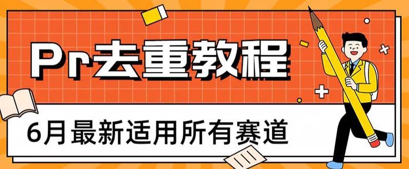 （6262期）2023年6月最新Pr深度去重适用所有赛道，一套适合所有赛道的Pr去重方法-云创智库