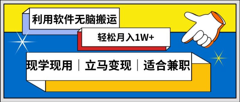 （8496期）低密度新赛道 视频无脑搬 一天1000+几分钟一条原创视频 零成本零门槛超简单-云创智库