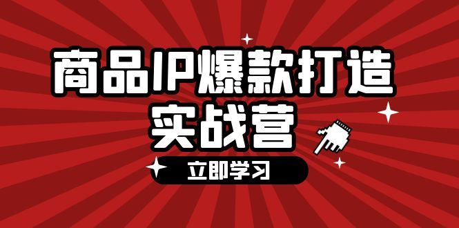 （12136期）商品-IP爆款打造实战营【第四期】，手把手教你打造商品IP，爆款 不断-云创智库
