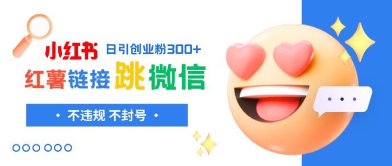 （8010期）小红薯跳转微信链接制作和引流思路，不违规不封号！-云创智库