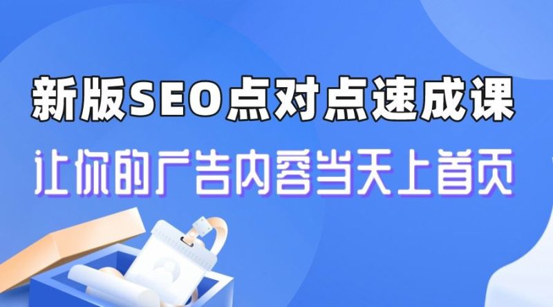 （6708期）新版SEO点对点引流速成课 让你的广告内容当天上首页-云创智库