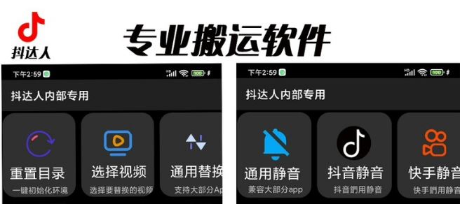 （6576期）对外收费699抖音傻瓜式一键搬运，起号专用5分钟一个视频《软件+详细教程》-云创智库