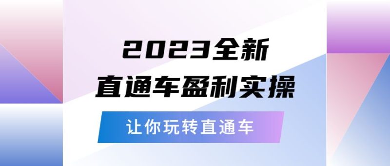 （5714期）2023全新直通车·盈利实操：从底层，策略到搭建，让你玩转直通车-云创智库