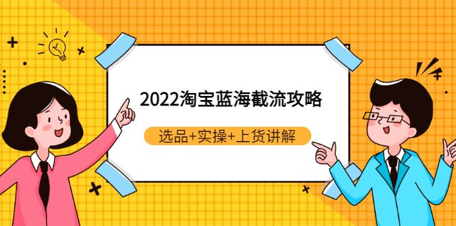 （2924期）2022淘宝蓝海截流攻略：选品+实操+上货讲解（价值599元）-云创智库
