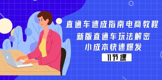 （11537期）直通车 速成指南电商教程：新版直通车玩法解密，小成本快速爆发（11节）-云创智库