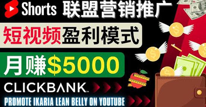 （3969期）通过Youtube Shorts推广联盟营销商品，月赚5000美元 方法和技巧-云创智库