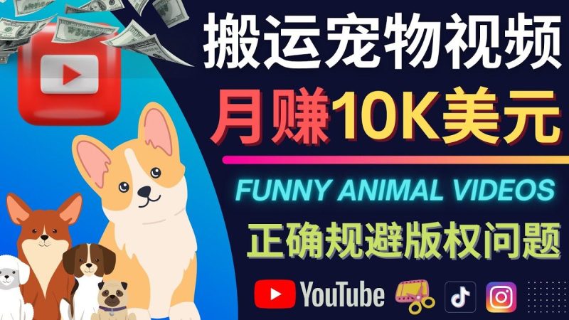 （4221期）搬运TIKTOK视频到YouTube，并进行二次创作，月赚1万美元以上-云创智库
