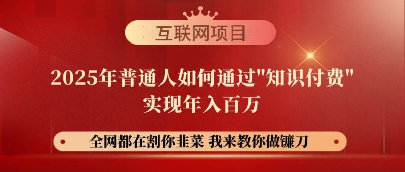 （14466期）【网创项目终点站-镰刀训练营超级IP合伙人】25年普通人如何通过“知识…-云创智库