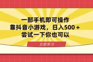 （14205期）25年最新风口，小程序自动推广，，稳定日入1000+，小白轻松上手-云创智库