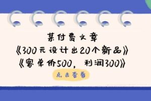 （14222期）25年拼多多全店托管玩法，矩阵动销裂变玩法如何低风险盈利 新手运营秘籍-云创智库