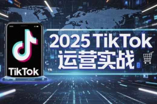 2025TikTok电商运营，掌握TikTok店铺运营核心技巧，实现低成本高转化-云创智库