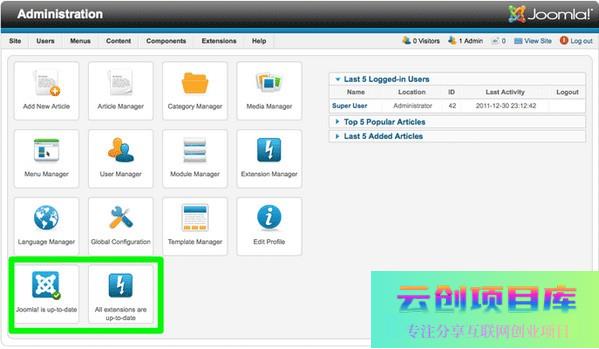 [PHP]Joomla内容管理系统 v4.2.4 正式版-云创智库
