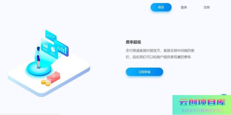 一键自助建站系统api版系统源码-云创智库