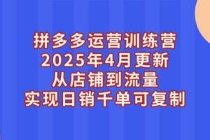 （14468期）淘系运营宝典2025年4月更新，从基础到精通，玩转店铺流量与销量-云创智库