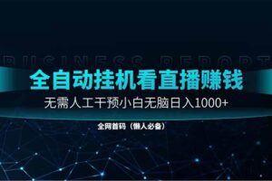 （14481期）暴利项目，每天被动收益1500+，长期管道收益！0成本自己做老板！-云创智库