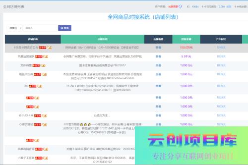 （开源）两套发卡系统带全网对接-支持二次开发-云创智库