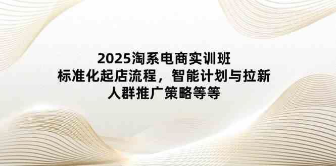 2025淘系电商实训班：标准化起店流程，智能计划与拉新，人群推广策略等等-云创智库