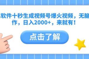 （14541期）抖音暴力掘金，动动手指就可以，单机30+，可矩阵操作，每天稳定600+，…-云创智库