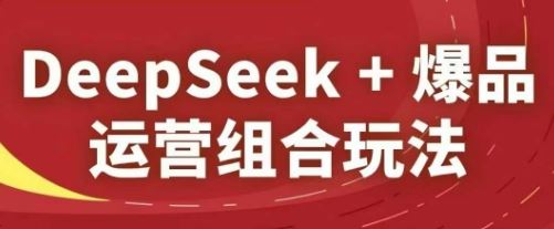 DeepSeek+爆品运营组合玩法，2025淘系精品课-云创智库