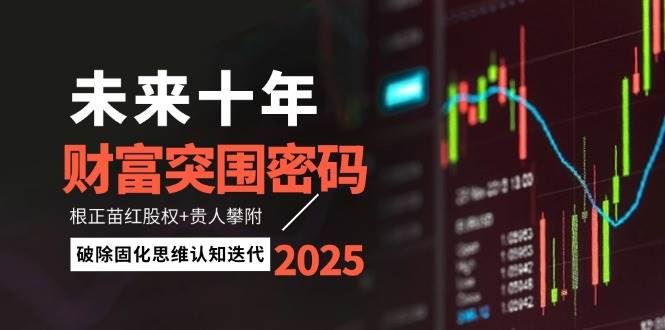 未来十年财富突围密码：根正苗红股权+贵人攀附，破除固化思维认知迭代-云创智库