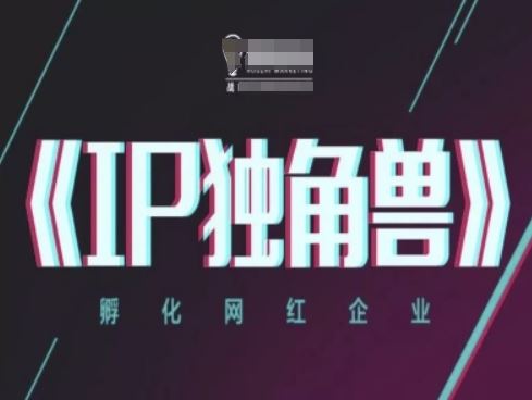 IP独角兽，孵化网红企业，ip教程-云创智库