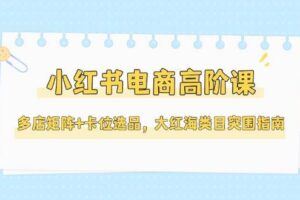 （14951期）小红书运营变现速成课，账号搭建到暴力起号，个人IP全流程指南-云创智库