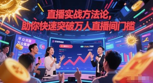 直播实战方法论，助你快速突破万人直播间门槛-云创智库