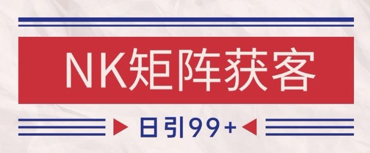 小红书某音NK赛道引流获客 自热矩阵日引200+【揭秘】-云创智库